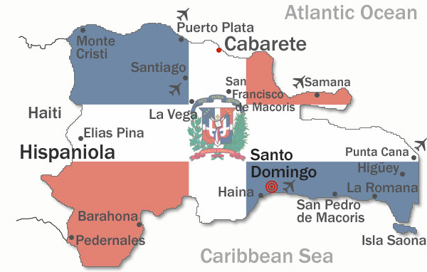 Dominican Republic Map